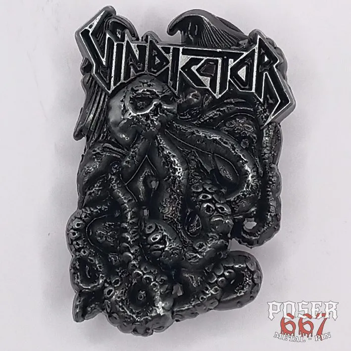 vindicator-strange-aeons-3d-pin-antik-silber-5-cm image 1