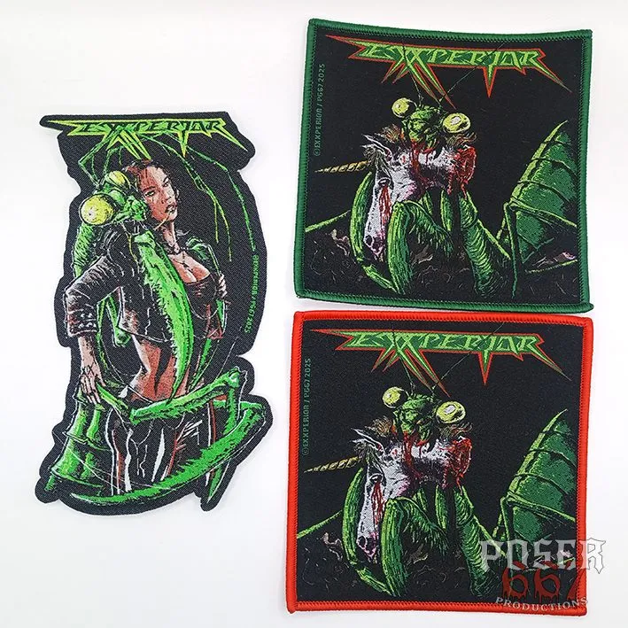 poser667-exxperior-exxtreme-patch-gewebt-9-5-cm-schwarz image 1