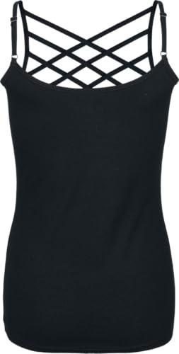 black-premium-by-emp-tank-top-raben-silberdruck-damen-schwarz image 8