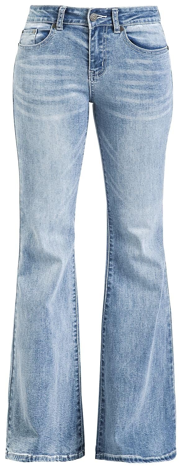 red-by-emp-hosen-hellblaue-bootcut-jeans-mit-schlag-30w-32l image 1