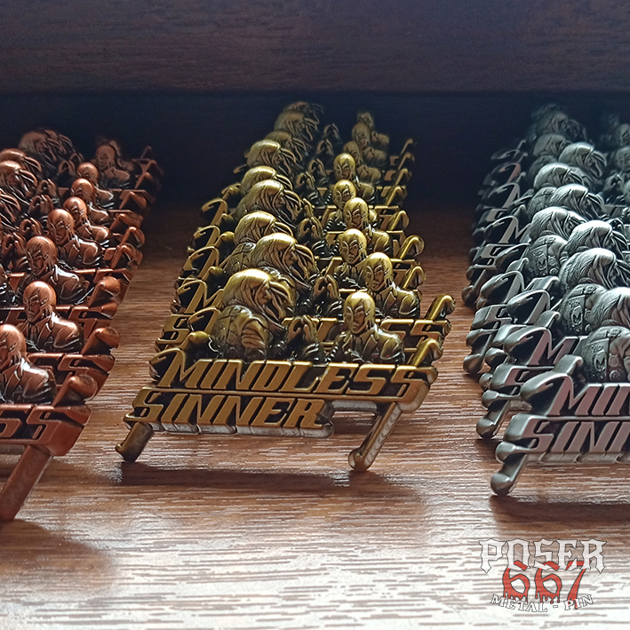 poser667-mindless-sinner-poltergeist-3d-pin-5-cm-antik-silber image 2