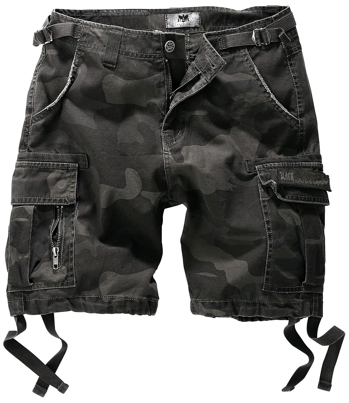 black-premium-by-emp-cargo-shorts-damen-schwarz image 1