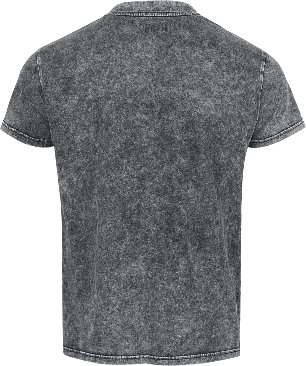 black-premium-by-emp-t-shirt-schn-rung-sen-schwarz-gr-l image 3