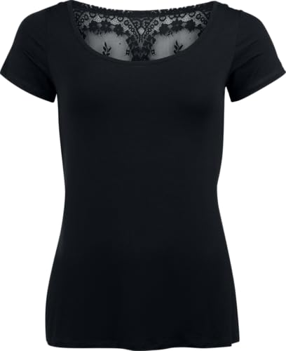 black-premium-by-emp-t-shirt-netzr-cken-damen-schwarz-m image 8