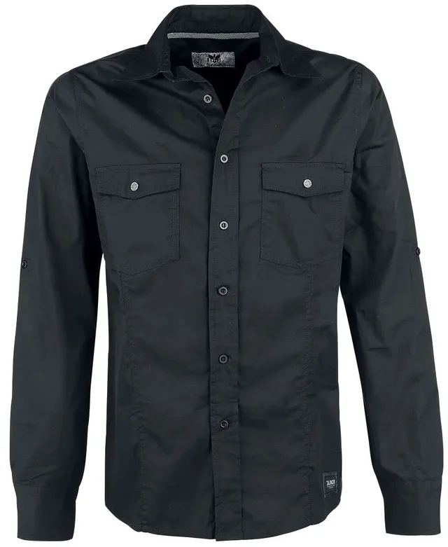black-premium-by-emp-herren-hemd-schwarz-basic-gr-xxl image 1