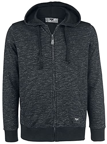 black-premium-kapuzenjacke-herren-sweatjacke-dunkelgrau-gr-s image 8