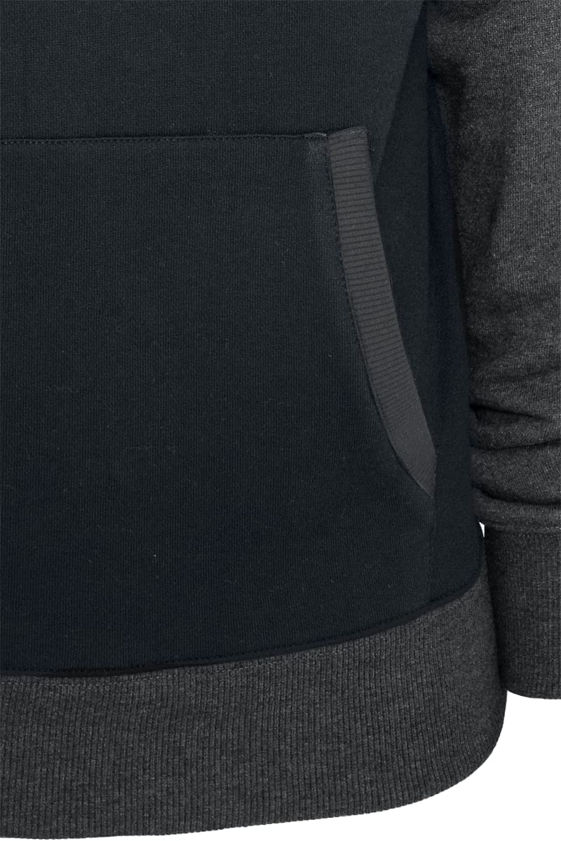 red-by-emp-kapuzenpullover-schwarz-grau-gr-e-m image 4