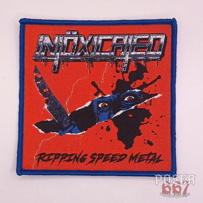 int-xicated-ripping-speed-metal-patch-gewebt-9-5cm image 1