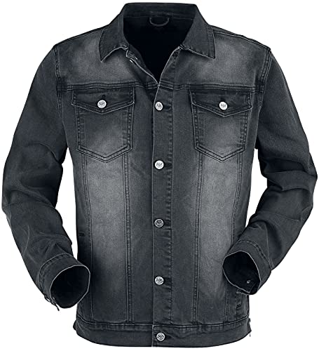 black-premium-by-emp-jacke-brusttaschen-knopfleiste-grau image 7