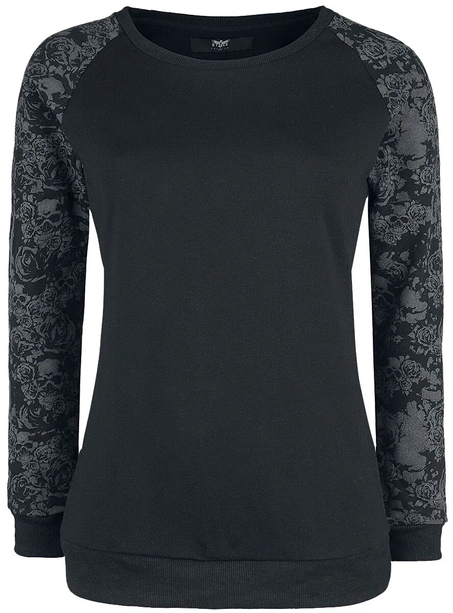 black-premium-langarmshirt-damen-longsleeve-schwarz-gr-e-s image 1