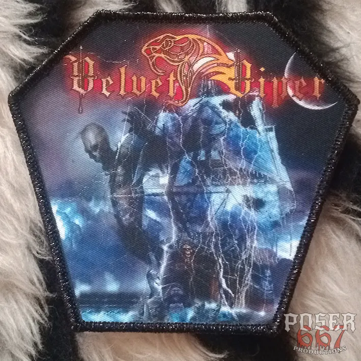 velvet-viper-the-pilgrimage-patch-aufn-her-schwarz-metallicrand image 1