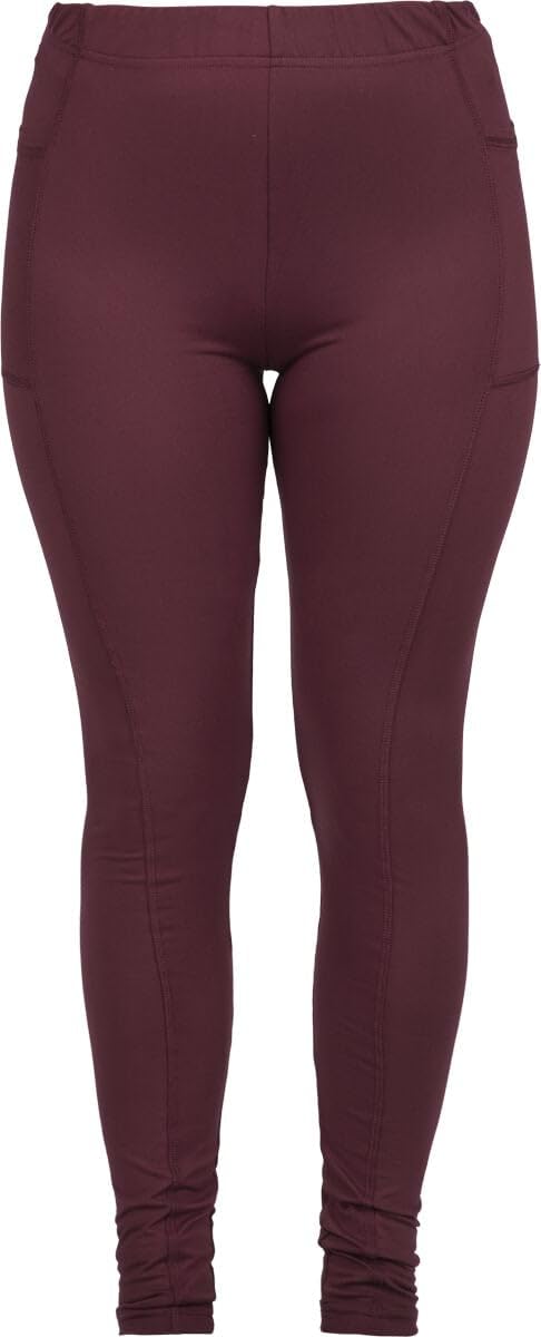 red-by-emp-damen-leggings-bordeaux-mit-taschen-gr-e-m image 1