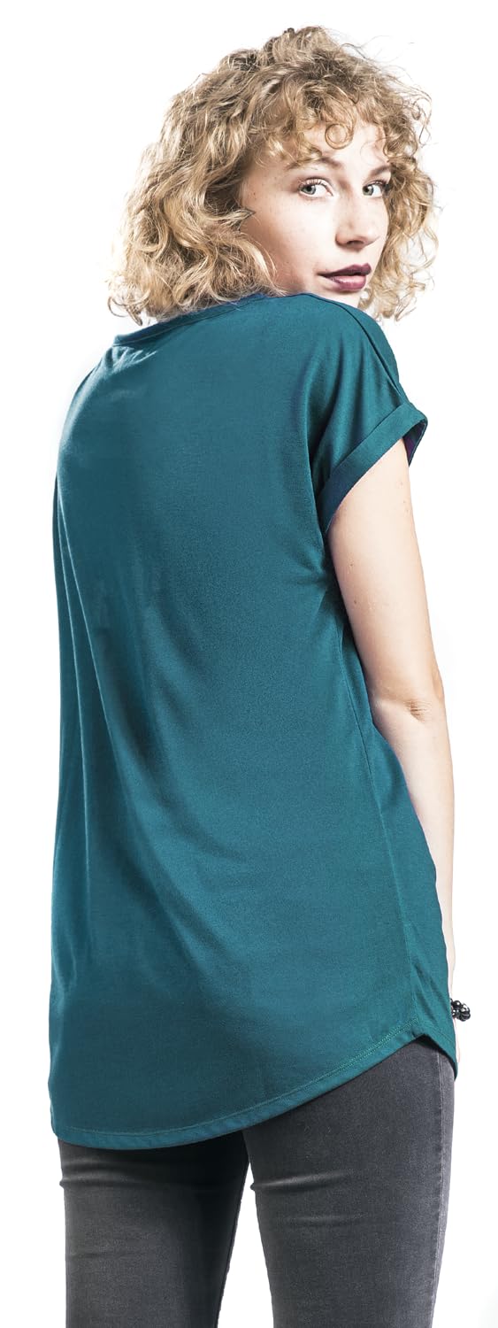 red-by-emp-t-shirt-petrol-m-weich-flie-end-damen image 5