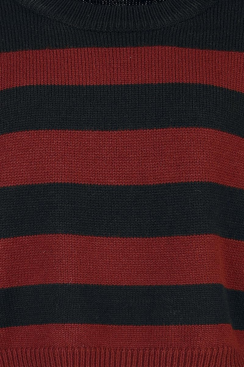 red-by-emp-pullover-damen-strickpullover-schwarz-rot-gr-e-l image 4