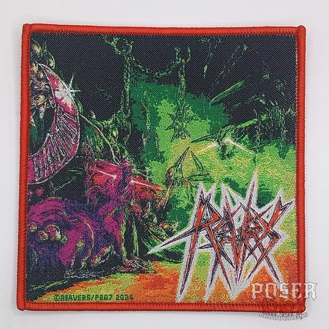 poser667-reavers-violator-patch-schwarz-9-5-cm image 1