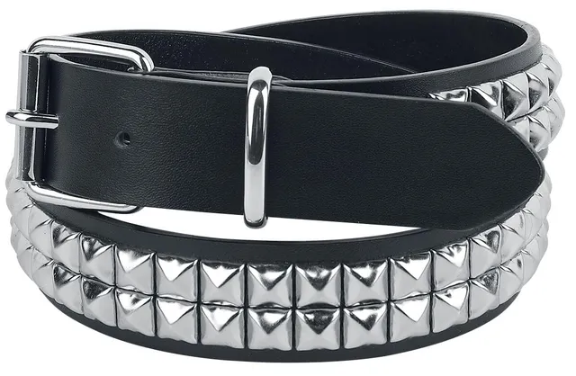 black-premium-by-emp-zweireihiger-nieteng-rtel-g-rtel-85-schwarz image 1