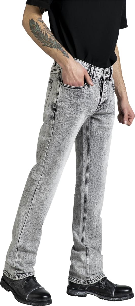 black-premium-by-emp-herren-boot-cut-jeans-grau-32w-34l image 6
