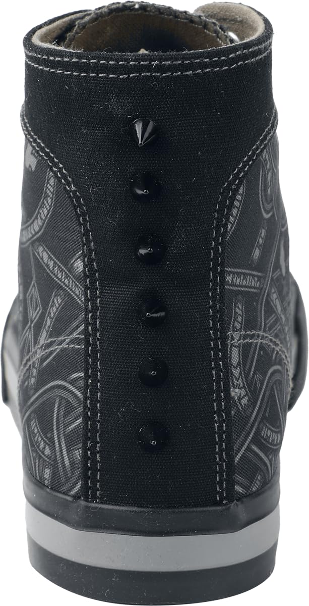 black-premium-celtic-snake-canvas-sneaker-schwarz-gr-38 image 3