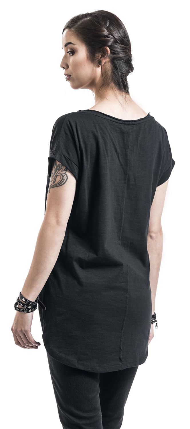 red-by-emp-damen-t-shirt-schwarz-locker-gr-m-basic image 5