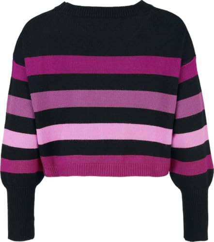 red-by-emp-pullover-damen-strickpullover-schwarz-lila-gr-e-s image 8