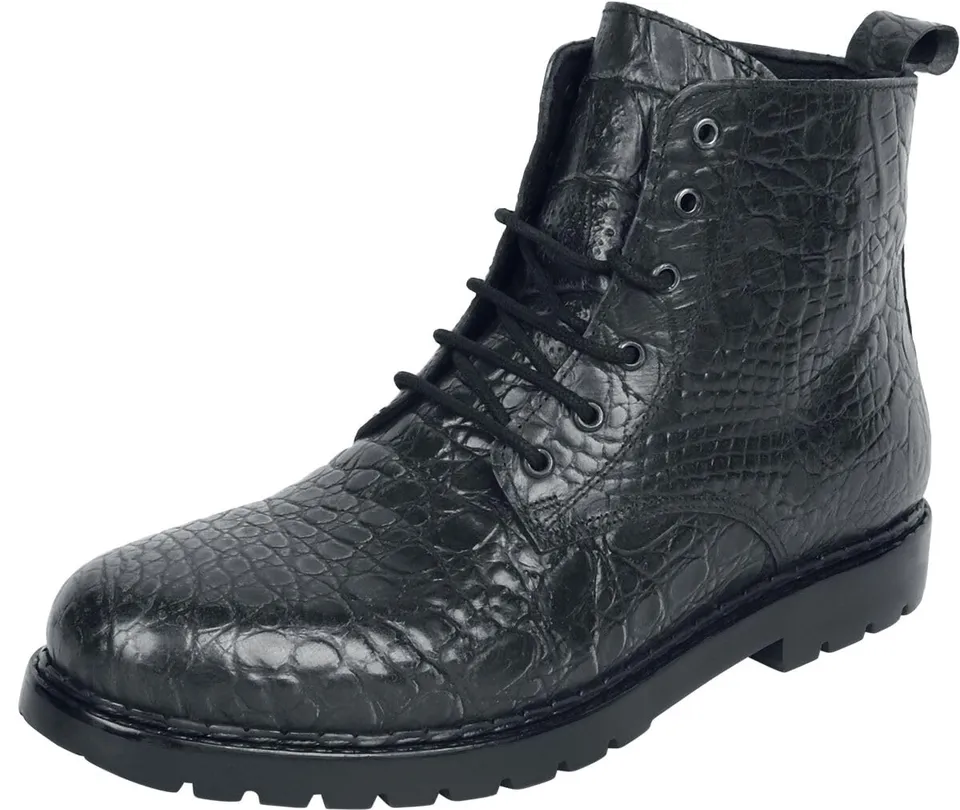 black-premium-by-emp-stiefel-herren-schwarz-gemustert-gr-41 image 1