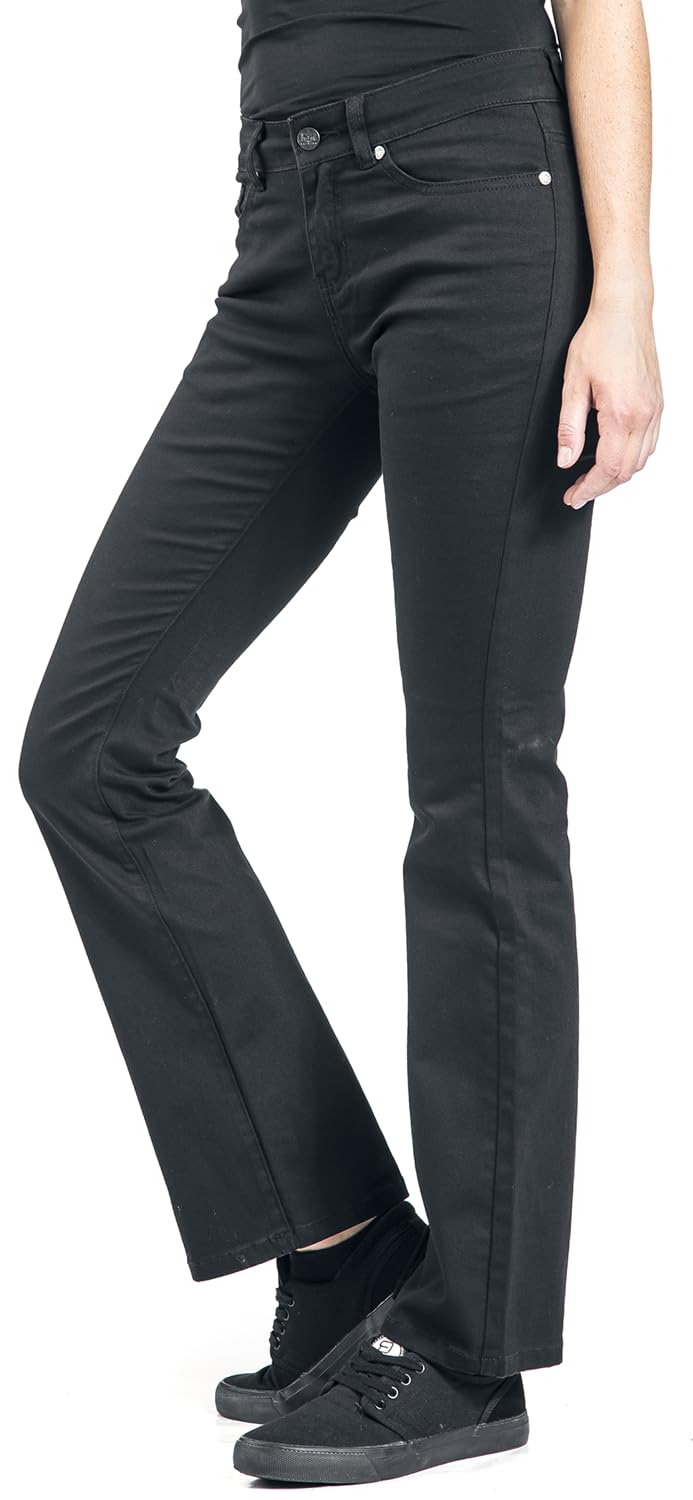 black-premium-by-emp-hosen-schwarze-basic-schlag-jeans-29w-32l image 5