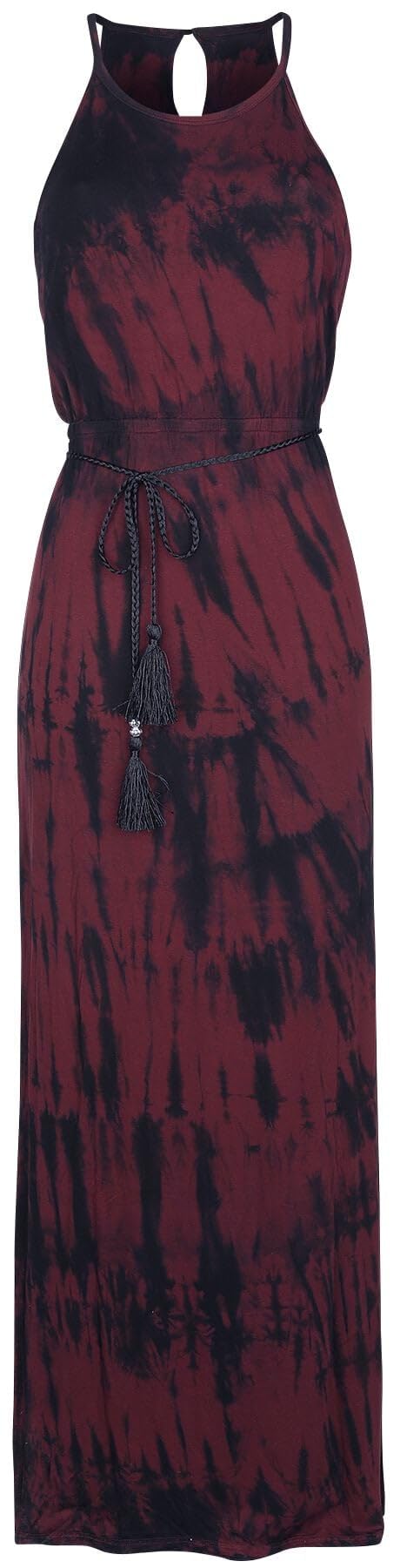 red-by-emp-batik-maxikleid-rot-schwarz-gr-e-m image 1