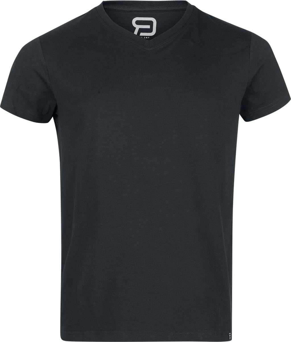 red-by-emp-herren-basic-t-shirt-schwarz-grau image 3