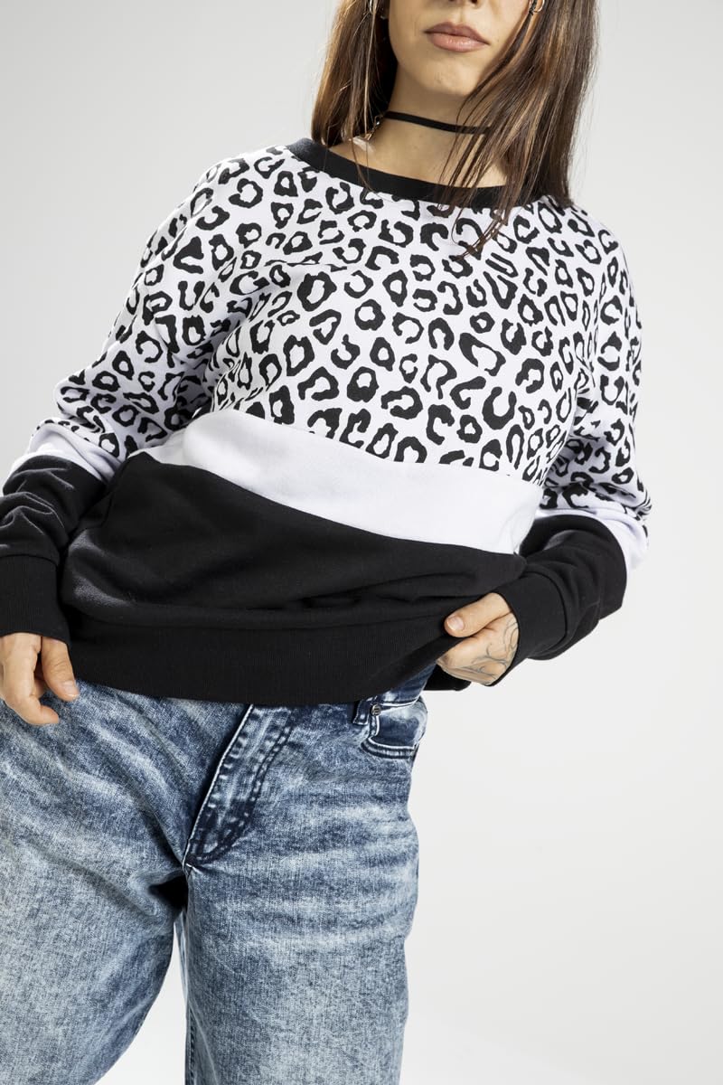 red-by-emp-sweatshirt-animal-print-damen-m image 3