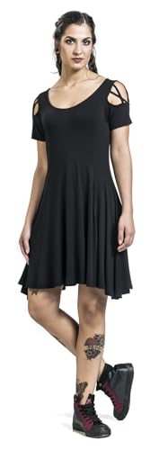 black-premium-by-emp-kleid-schwarz-runen-schn-rung-gr-e-m image 8