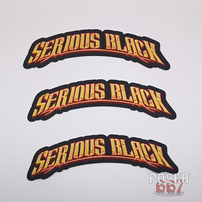 serious-black-logo-patch-gewebt-13-cm-power-metal image 2