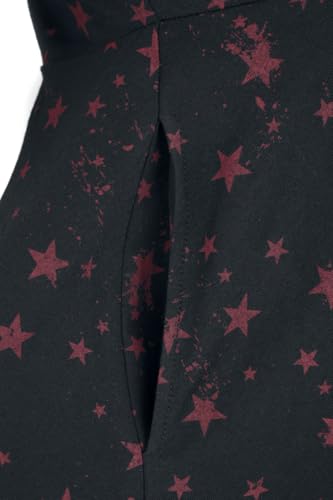 red-by-emp-sternchen-minikleid-schwarz-kurz-sternen-print image 7