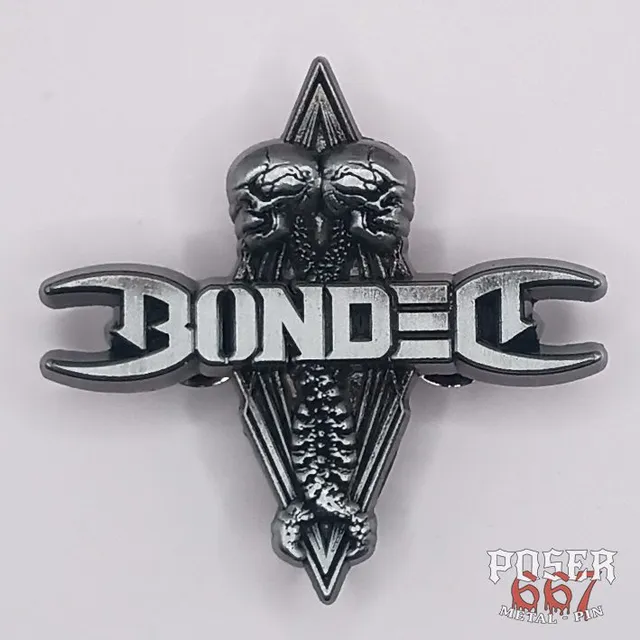 poser667-bonded-rest-in-violence-3d-pin-antik-silber-5cm image 1