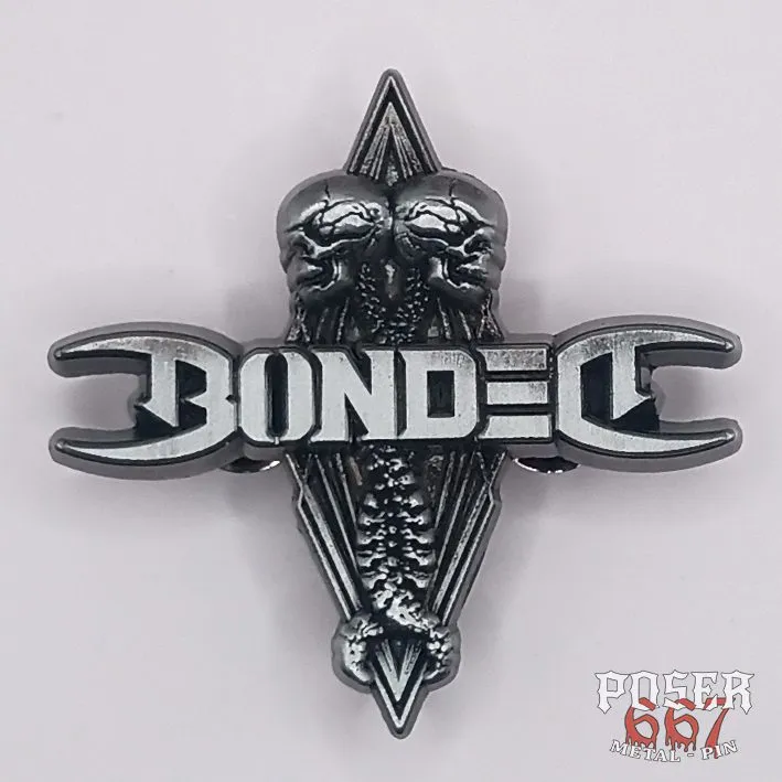 poser667-bonded-rest-in-violence-3d-pin-antik-silber-5cm image 1