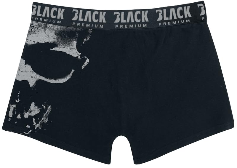 black-premium-by-emp-herren-boxershorts-schwarz-grau-s-3er-pack image 5