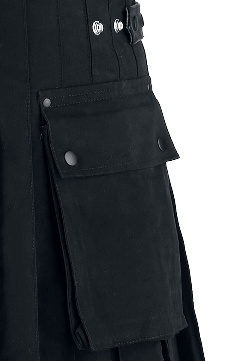 black-premium-by-emp-kilt-herren-l-schwarz-mit-tasche image 4