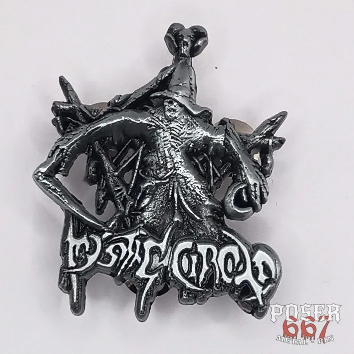 poser667-mystic-circle-scarecrow-3d-pin-antik-silber-5cm image 1