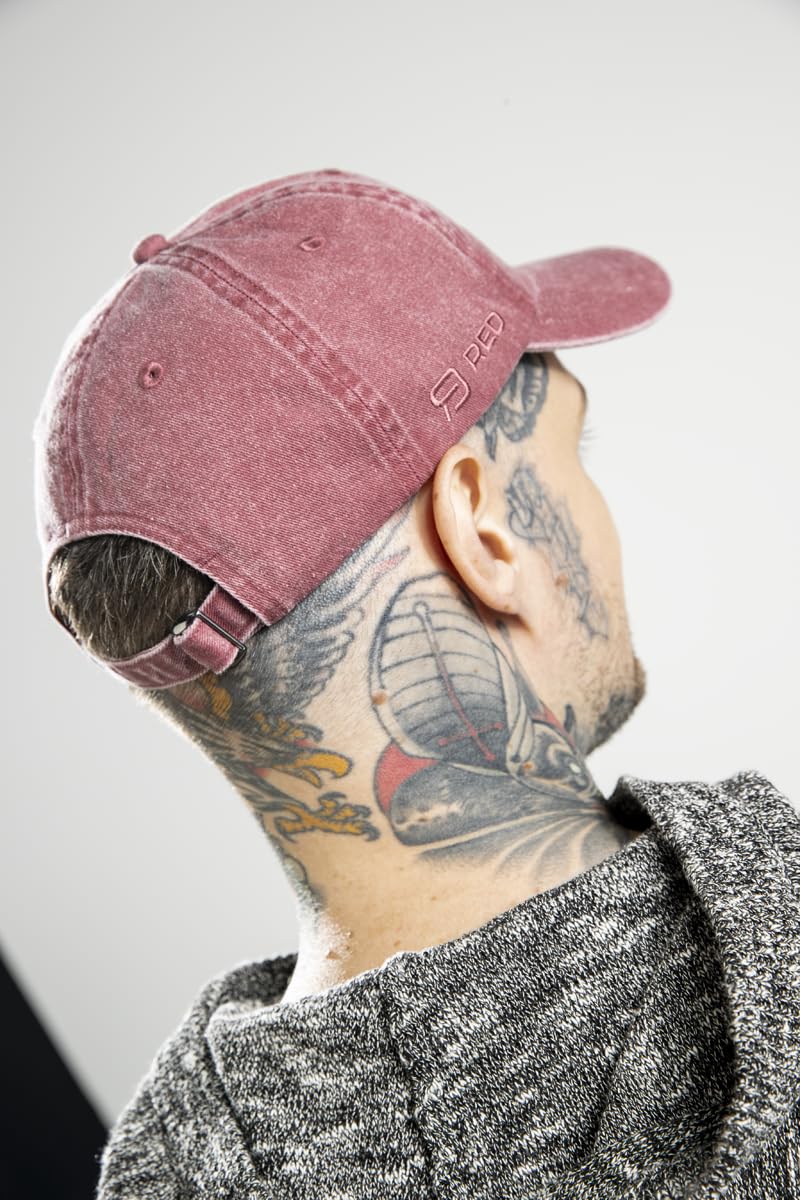 red-by-emp-accessoires-rote-cap-unisex-schlicht image 7