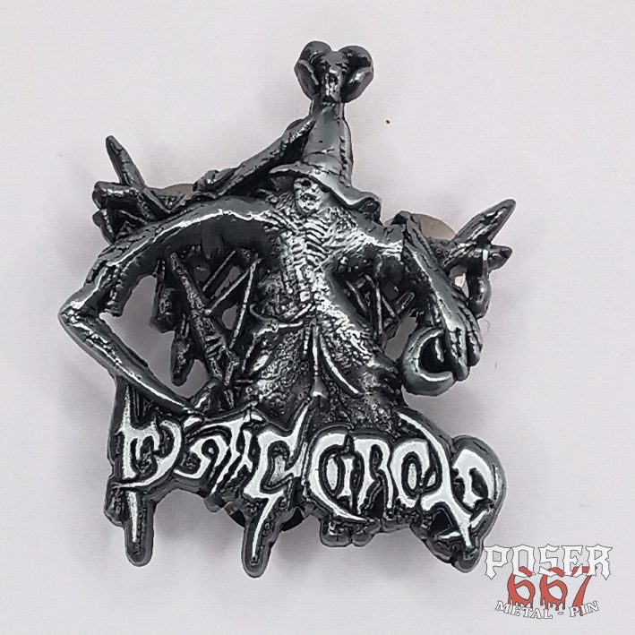 poser667-mystic-circle-scarecrow-3d-pin-antik-silber-5cm image 1