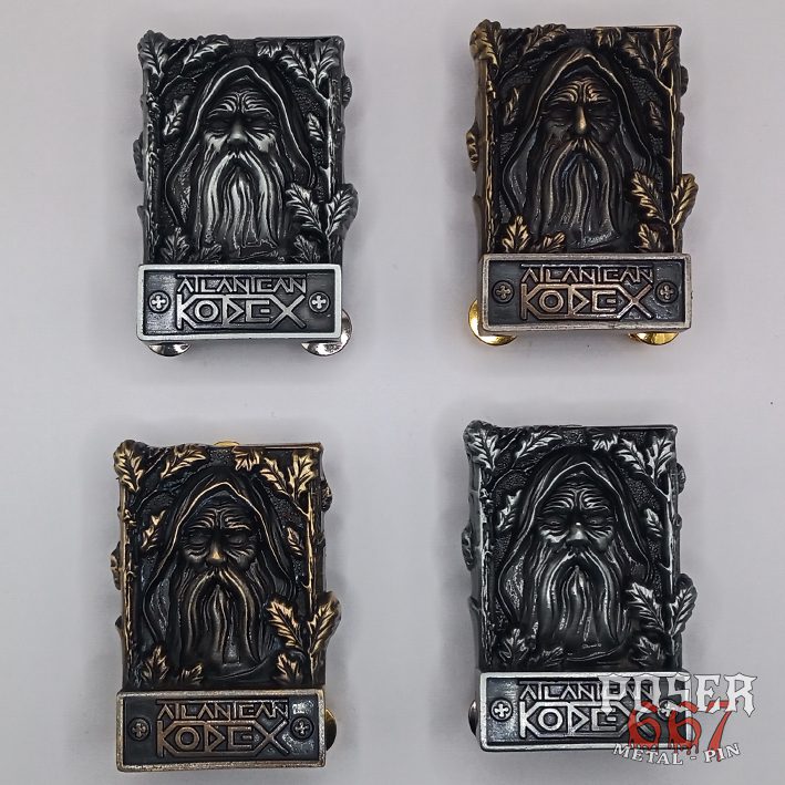 atlantean-kodex-people-of-the-moon-3d-pin-antiksilber-5-5-cm image 2