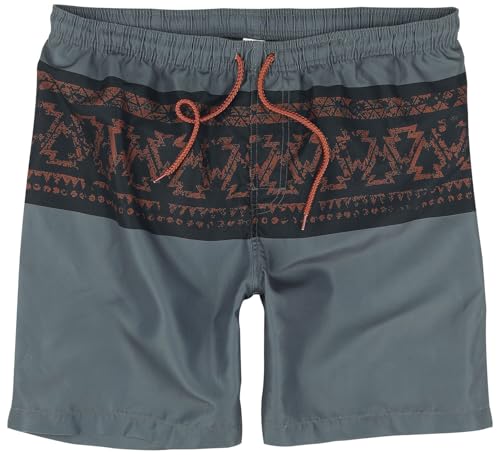 red-by-emp-badeshorts-herren-grau-gr-e-s-muster image 7