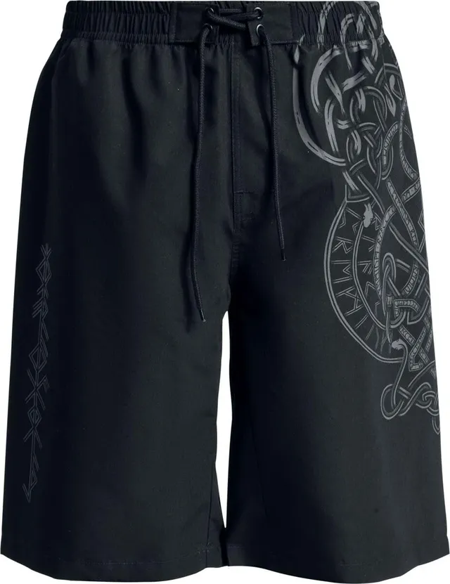 black-premium-by-emp-badeshort-celtic-snake-schwarz-herren image 1