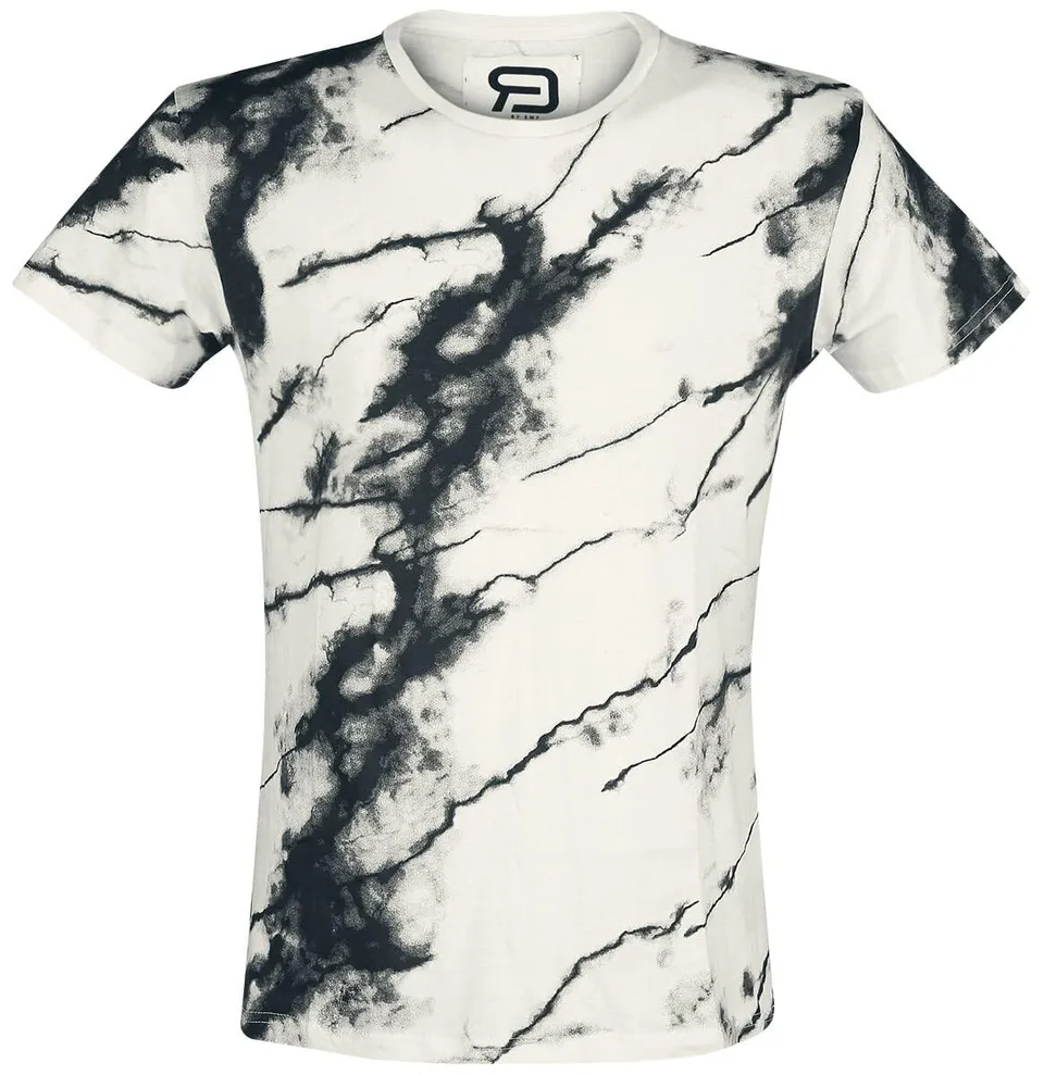red-by-emp-allover-print-t-shirt-l-schwarz-wei image 1