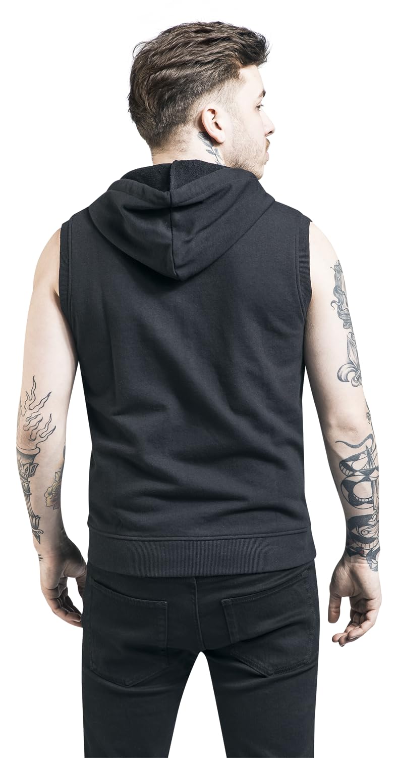 red-by-emp-jacken-schwarze-sweat-weste-kapuze-5xl-herren image 5