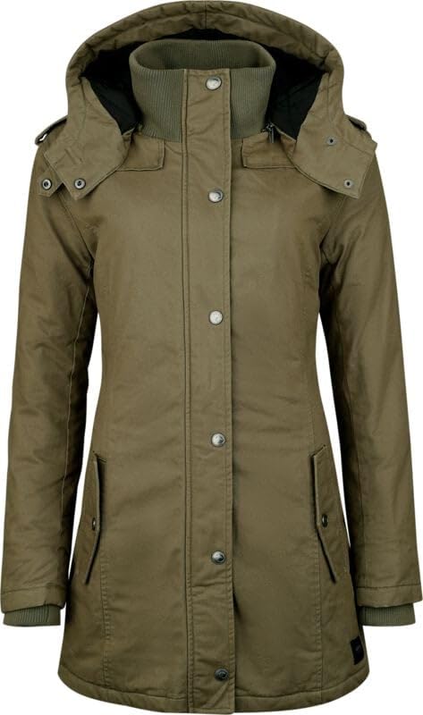 black-premium-by-emp-damen-winterjacke-oliv-gr-e-m image 1