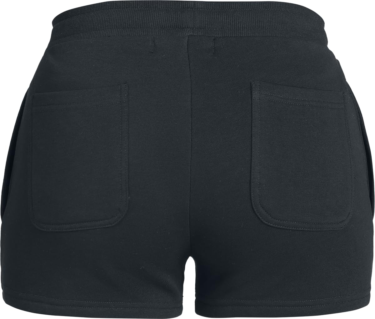 red-by-emp-shorts-schwarz-tunnelzug-gerader-schnitt-l image 3