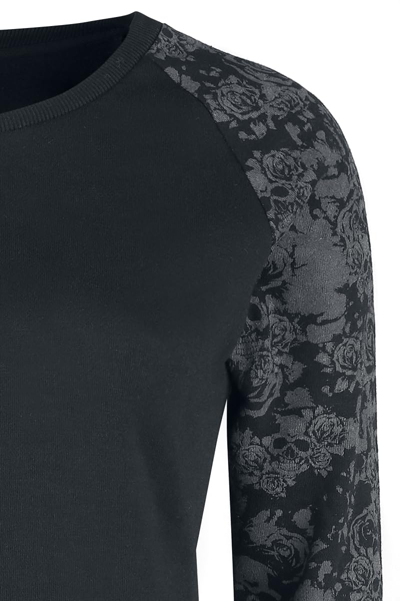 black-premium-langarmshirt-damen-longsleeve-schwarz-gr-e-s image 4