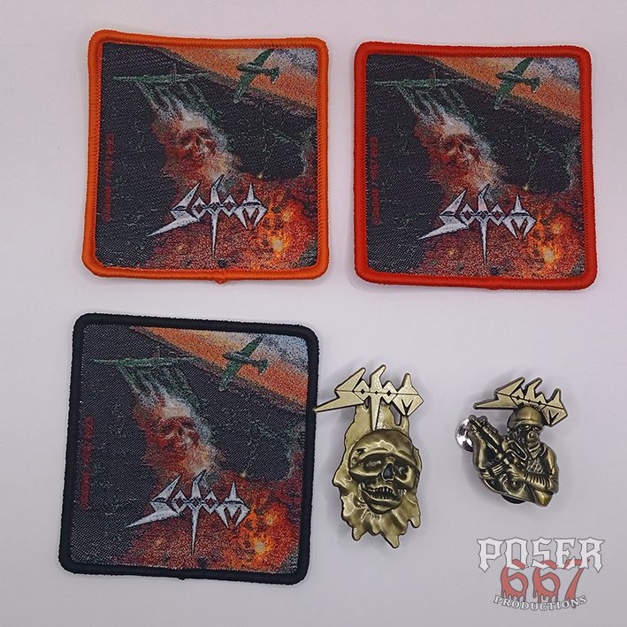 sodom-agent-orange-3d-pin-anstecker-antik-silber-5-cm image 3