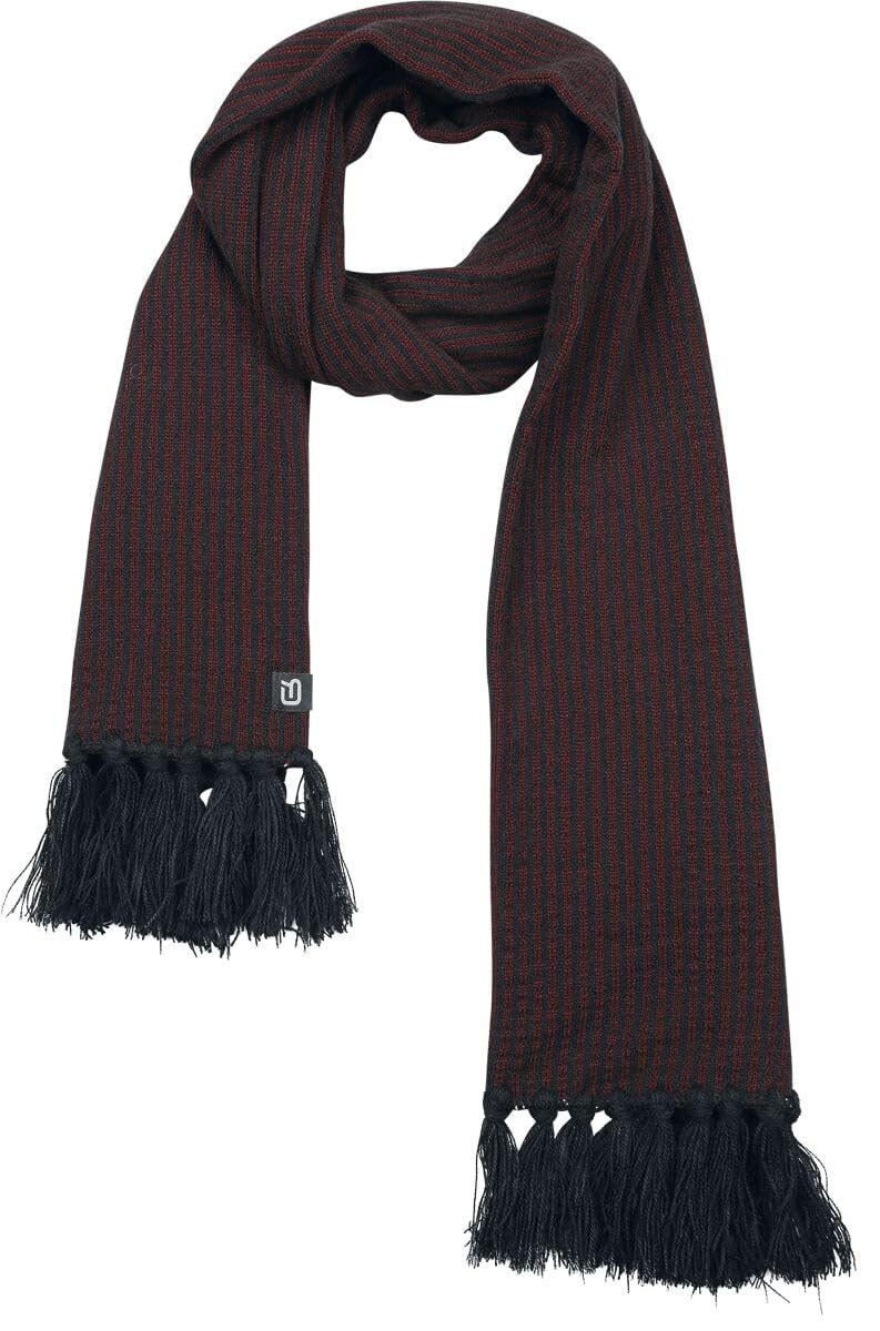 red-by-emp-snow-and-cold-schal-schwarz-rot-unisex image 1