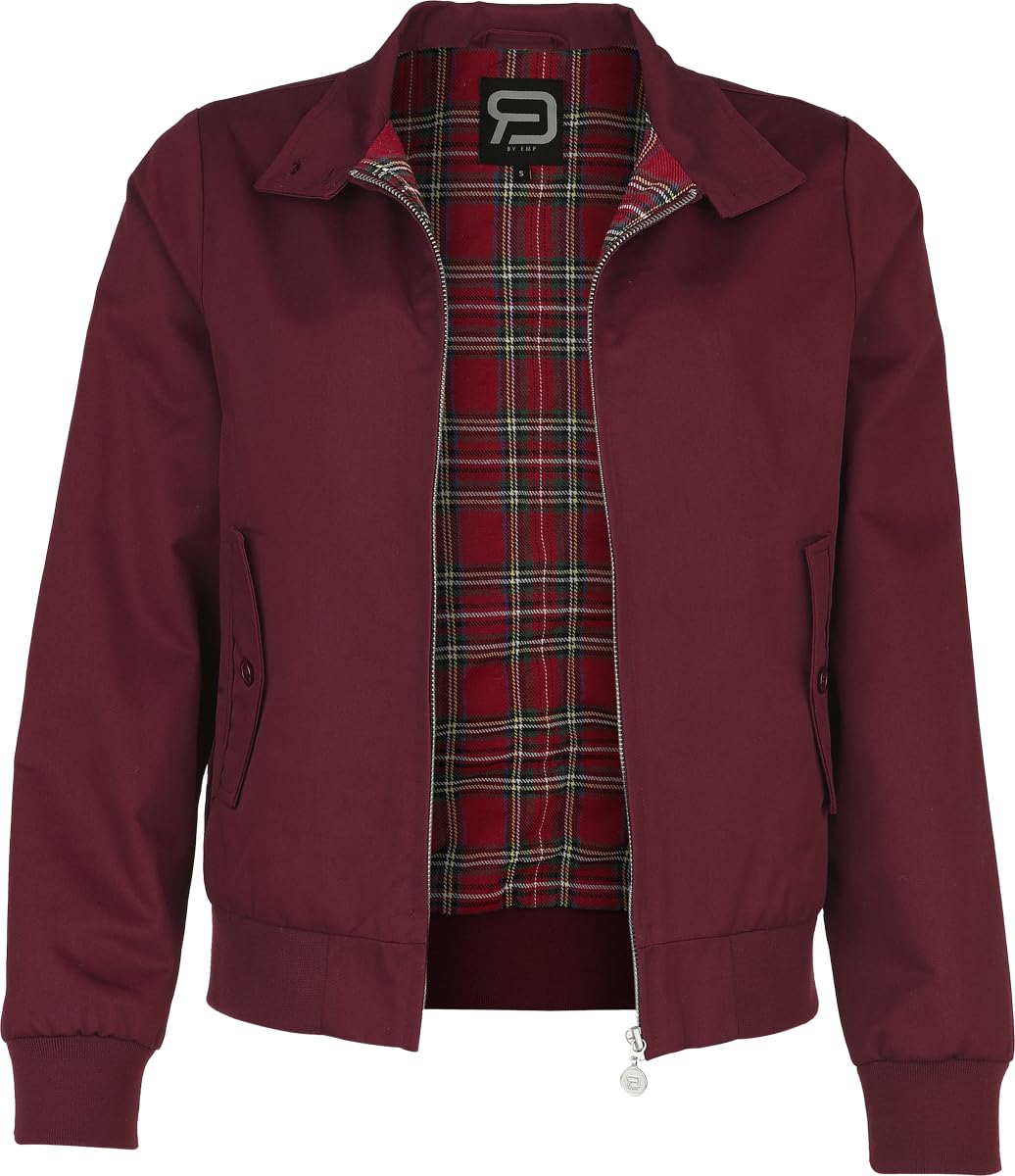red-by-emp-damen-harringtonjacke-bordeaux-gr-s image 4